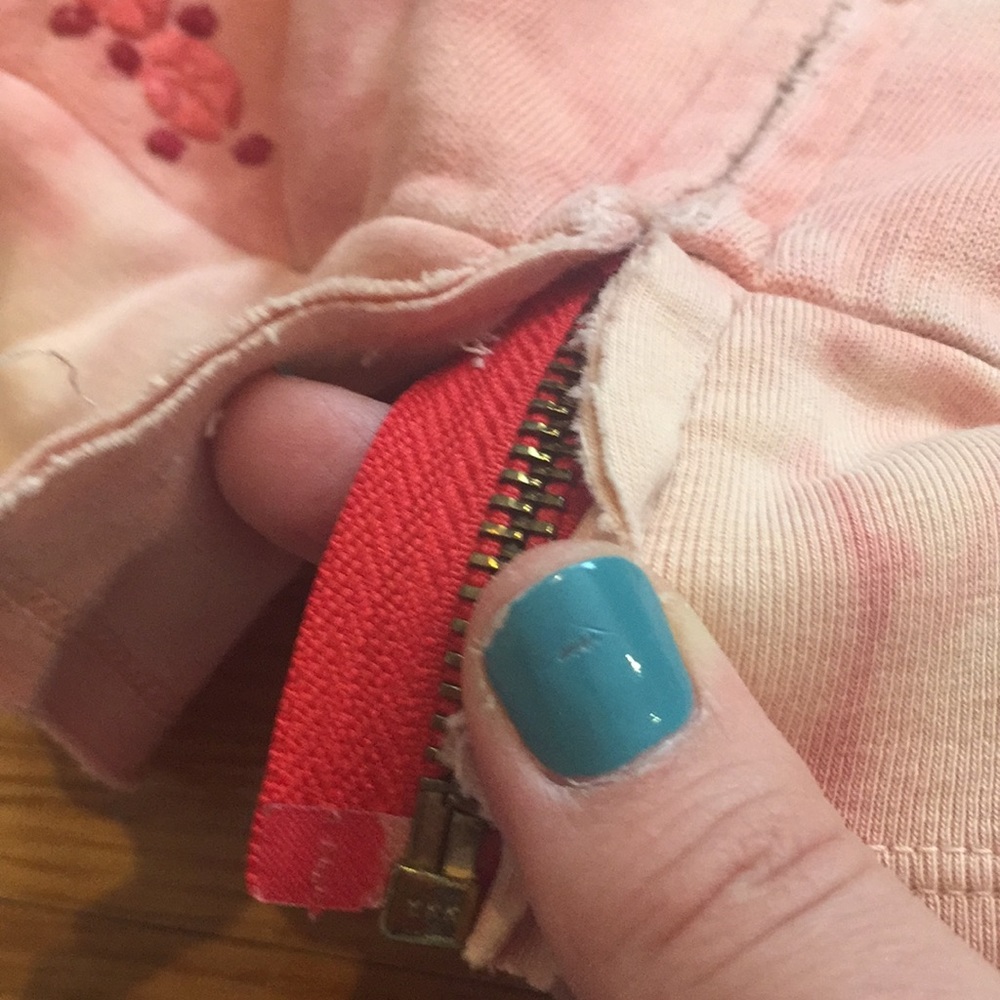 Free People Zip-up Sweatshirt - Picture 5 of 6